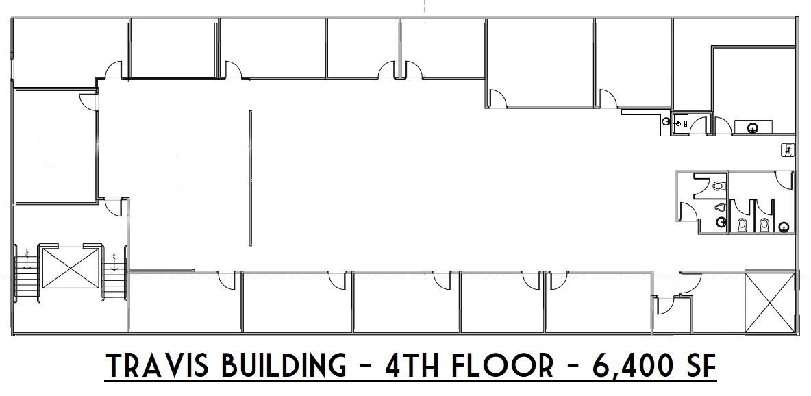 209 W 9th St, Austin, TX à louer Plan d  tage- Image 1 de 1