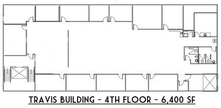 209 W 9th St, Austin, TX à louer Plan d  tage- Image 1 de 1