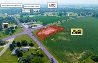 4531 Lansing Rd, Bancroft, MI - AERIAL map view - Image1