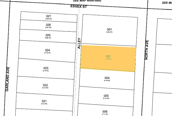 2824 North Ave, Richmond, VA à vendre - Plan cadastral - Image 3 de 5