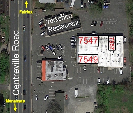 7565-7569 Centreville Rd, Manassas, VA for lease - Aerial - Image 1 of 30