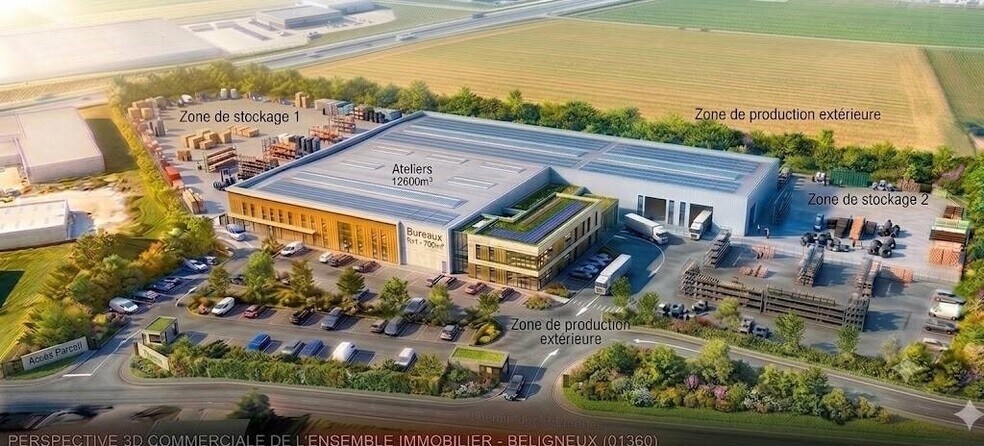 Land in Béligneux for sale - Aerial - Image 2 of 2