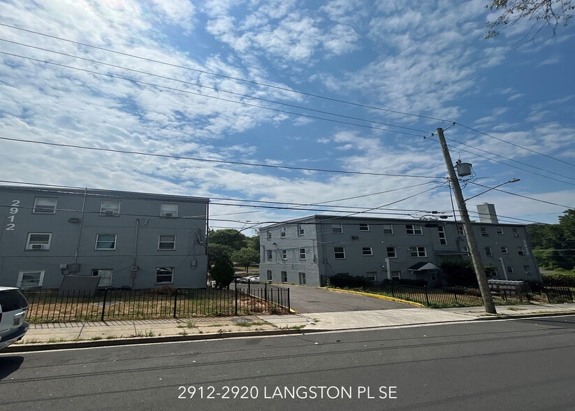 2912-2920 Langston Pl SE, Washington, DC for sale - Primary Photo - Image 1 of 4