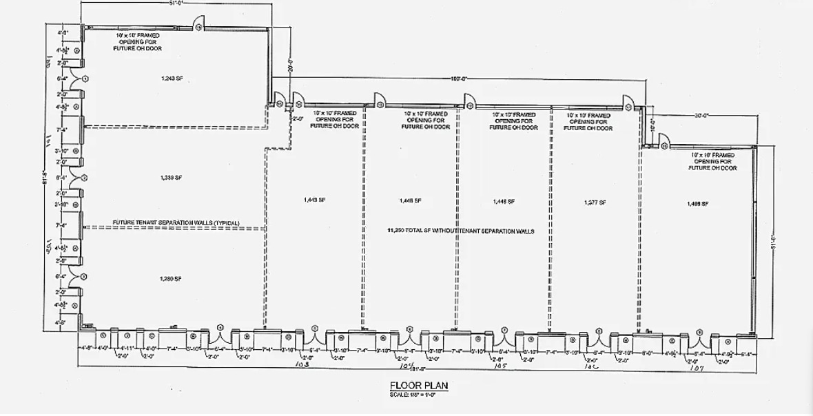 1693 S Pollock St, Selma, NC à louer Plan d’étage- Image 1 de 1