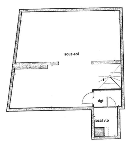 37 rue broca, Paris à louer - Plan de site - Image 3 de 14