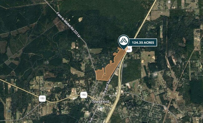 More details for N Byrd Ave & US 59, Shepherd, TX - Land for Sale