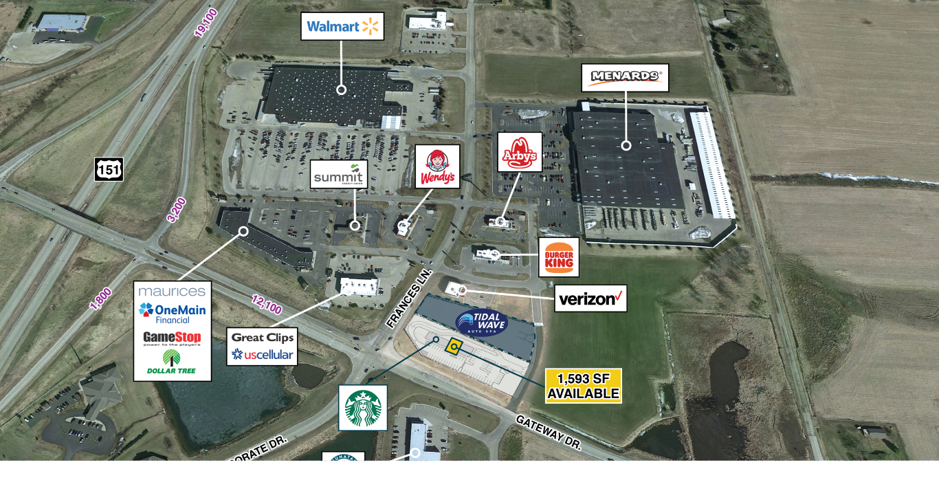 NEQ Gateway Dr. & Frances Ln, Beaver Dam, WI à louer Photo du bâtiment- Image 1 de 4