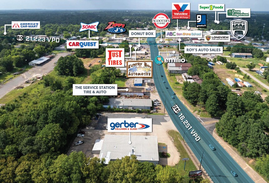 3045 W Loop 281, Longview, TX à vendre - Photo du bâtiment - Image 2 de 9