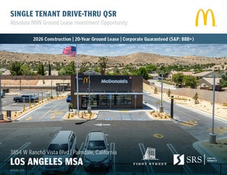 More details for 3854 Rancho Vista Blvd, Palmdale, CA - Retail for Sale