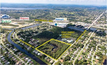 2400 SE Leithgow St, Port Saint Lucie, FL - AERIAL  map view - Image1