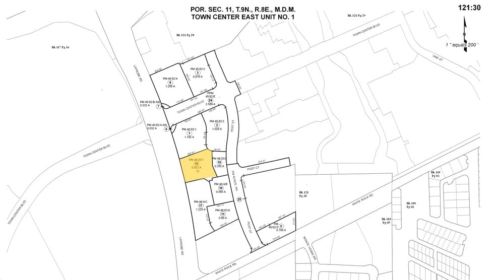 4620 Post St, El Dorado Hills, CA for sale - Plat Map - Image 3 of 8