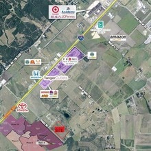 Posey Rd, San Marcos, TX - AÉRIEN Vue de la carte - Image1