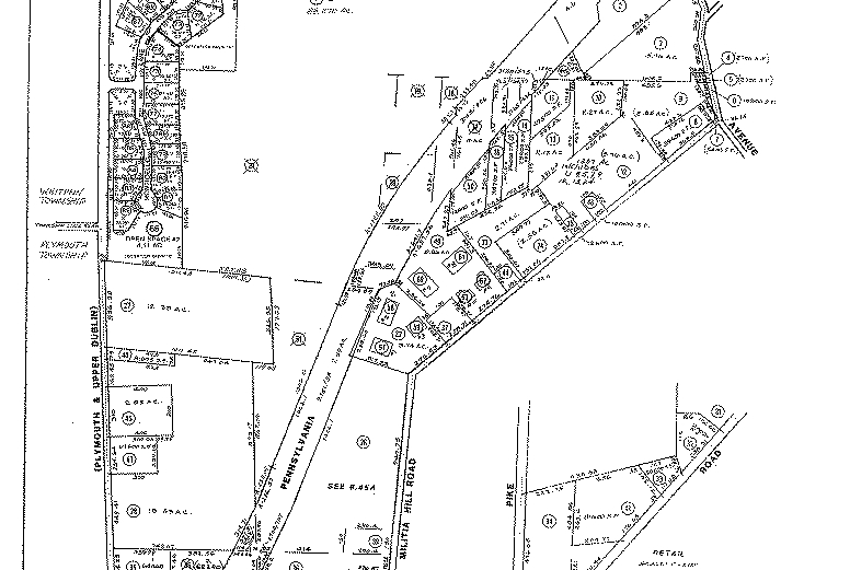 5217 Militia Hill Rd, Plymouth Meeting, PA for sale - Plat Map - Image 2 of 3