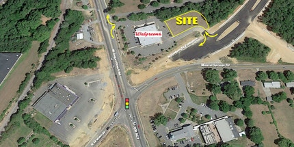 N Graham St & West Sugar Creek Rd, Charlotte, NC - Aérien  Vue de la carte - Image1