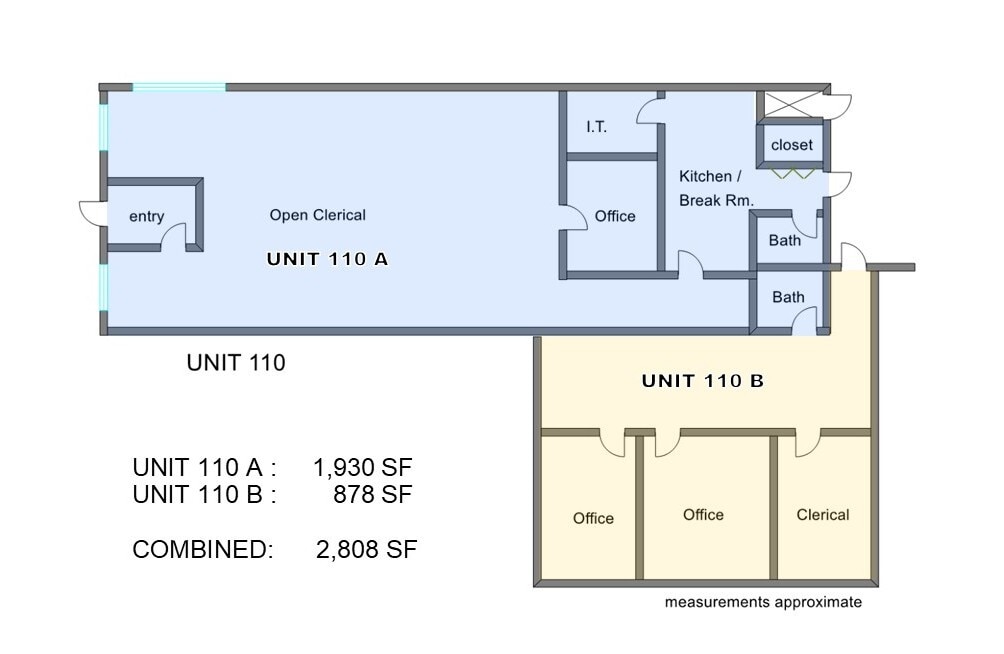 650 E Terra Cotta Ave, Crystal Lake, IL à louer Plan d’étage- Image 1 de 9