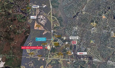 12839 Westcreek Dr, Richmond, VA - AÉRIEN Vue de la carte