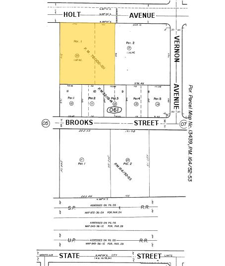 5407 Holt Blvd, Montclair, CA à vendre - Plan cadastral - Image 1 de 1