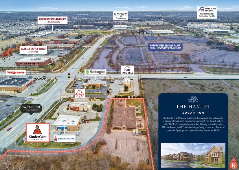 5524 New Albany Rd, New Albany, OH à vendre - Photo du bâtiment - Image 2 de 7