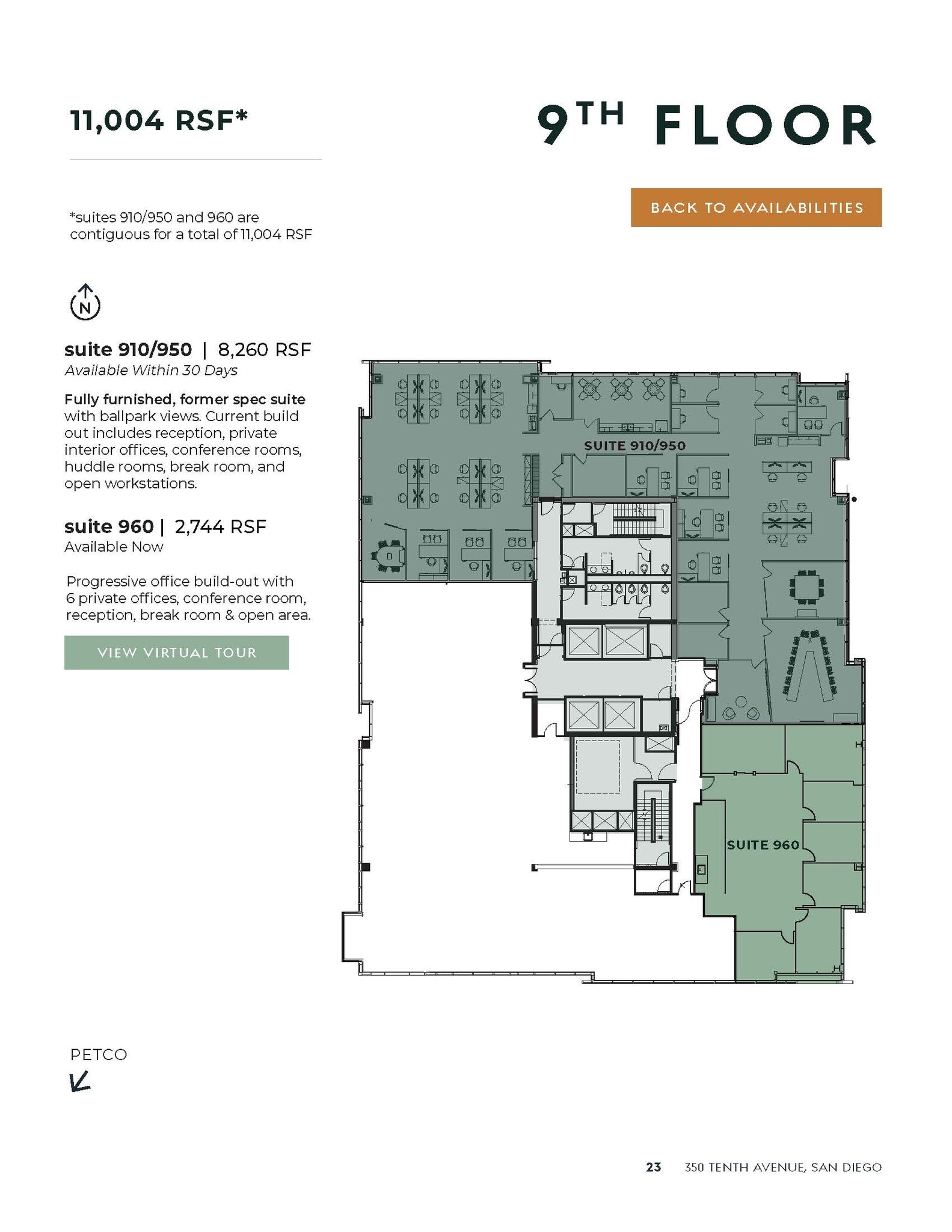 350 10th Ave, San Diego, CA for lease Floor Plan- Image 1 of 1