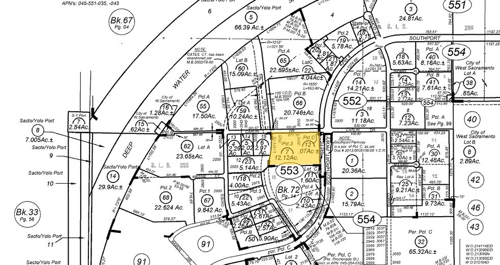 3525 Carlin Dr, West Sacramento, CA for lease - Plat Map - Image 2 of 9