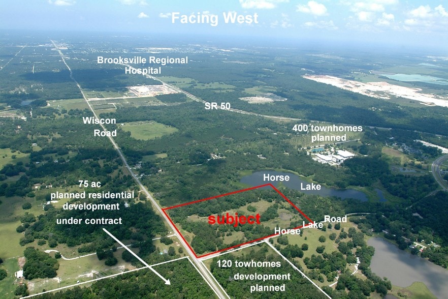 WISCON ROAD, Brooksville, FL à vendre - Aérien - Image 3 de 8