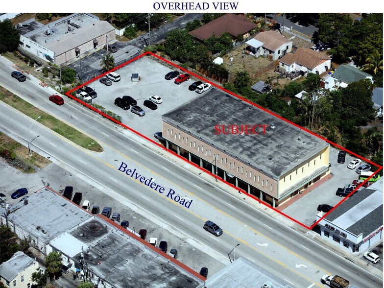 927-939 Belvedere Rd, West Palm Beach, FL à louer - Photo du bâtiment - Image 2 de 13