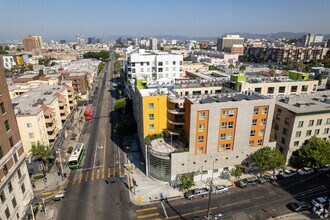 1301-1307 W 7th St, Los Angeles, CA - Aerial  map view