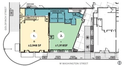870 W Washington St, San Diego, CA for lease Floor Plan- Image 1 of 1