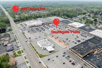 860 Union Rd, West Seneca, NY - Aerial map view