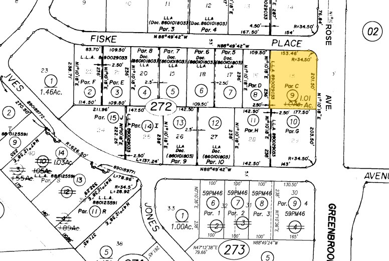 1740 Fiske Pl, Oxnard, CA à vendre - Plan cadastral - Image 3 de 4
