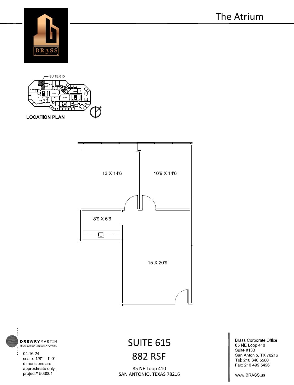 85 NE Loop 410, San Antonio, TX for lease Floor Plan- Image 1 of 1