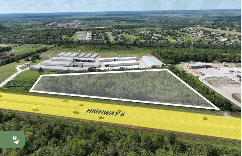 Highway 6, Iowa Colony, TX à vendre Aérien- Image 1 de 2