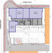 202 5 St S, Lethbridge, AB for lease Site Plan- Image 1 of 1