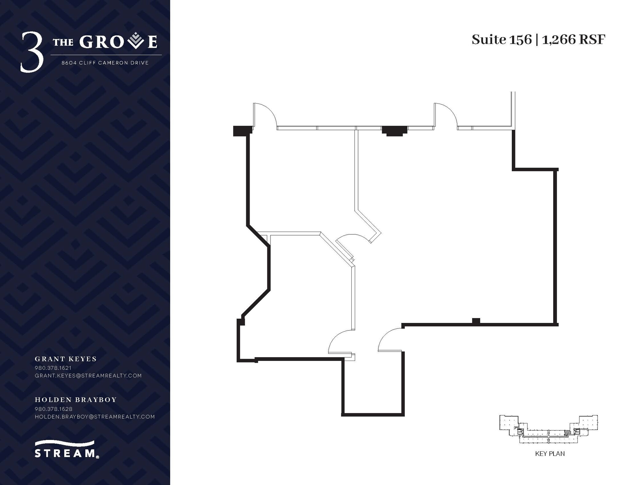 8604 Cliff Cameron Dr, Charlotte, NC à louer Plan d’étage- Image 1 de 1