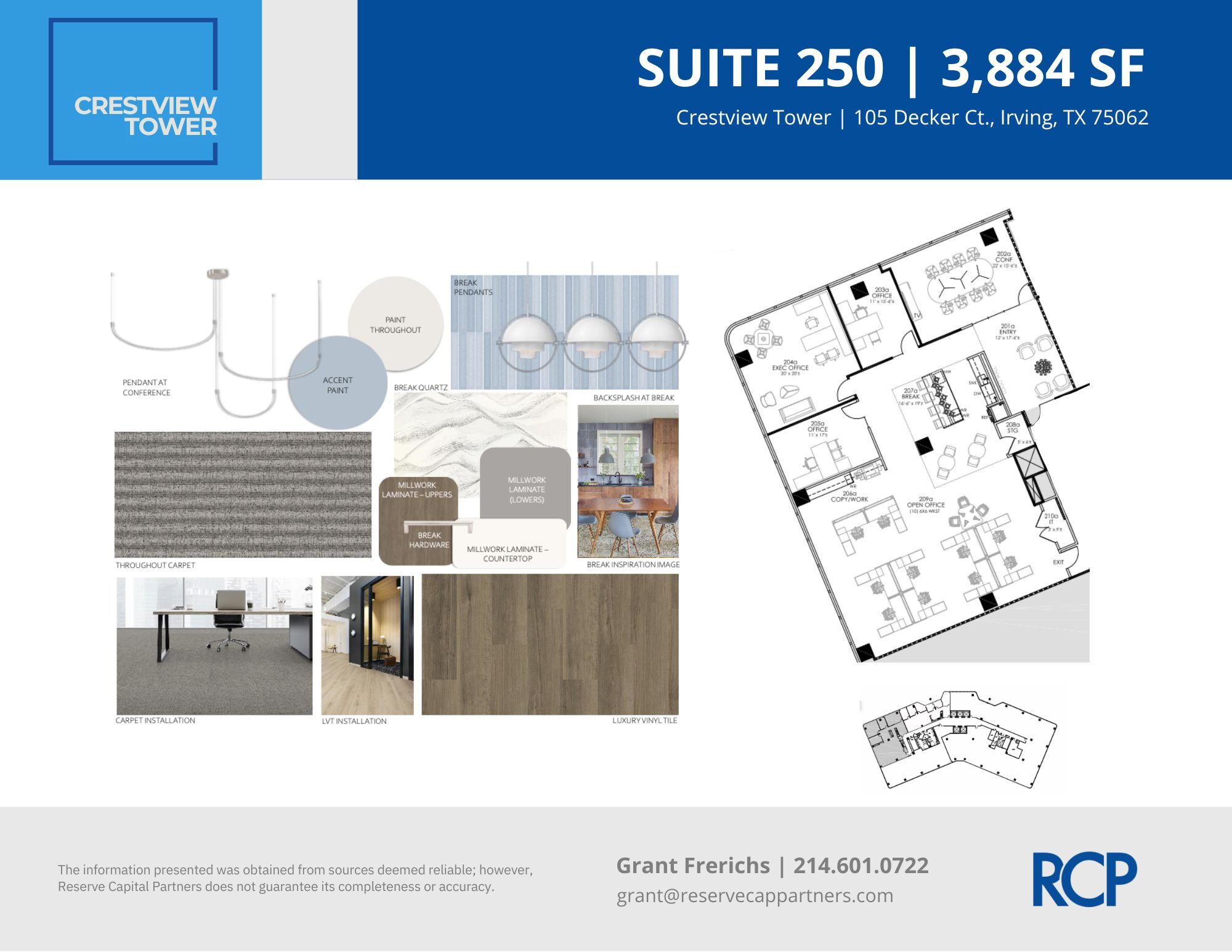 105 Decker Ct, Irving, TX for lease Floor Plan- Image 1 of 12