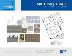 105 Decker Ct, Irving, TX for lease Floor Plan- Image 1 of 12