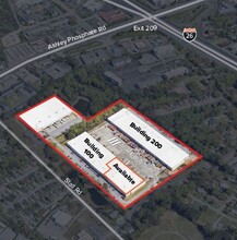 7246 Stall Rd, North Charleston, SC for lease Aerial- Image 2 of 2