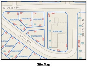 3192 N Pearce St, Eloy, AZ - Aérien  Vue de la carte