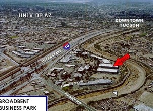 3366 N Dodge Blvd, Tucson, AZ - AERIAL  map view