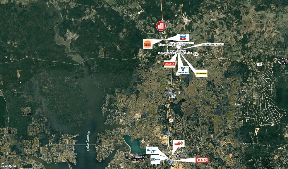 2620 Interstate 45 S, New Waverly, TX for sale - Aerial - Image 2 of 19