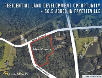 Plus de détails pour SE corner of Kenwood Drive & Longview Road, Fayetteville, GA - Terrain à vendre