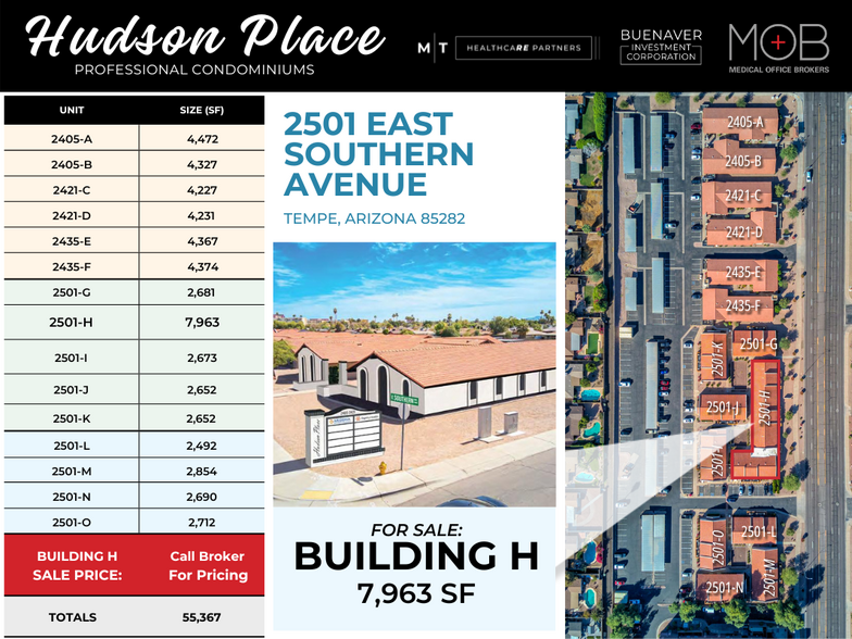 2501 E Southern Ave, Tempe, AZ for sale - Site Plan - Image 1 of 5