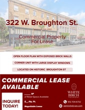322 W Broughton St, Savannah, GA for lease Interior Photo- Image 1 of 19
