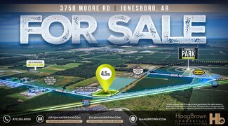 More details for 3750 Moore Rd., Jonesboro, AR - Land for Sale