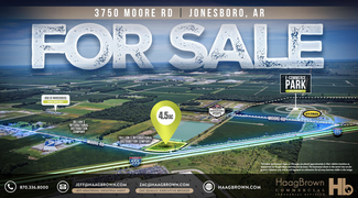 Plus de détails pour 3750 Moore Rd., Jonesboro, AR - Terrain à vendre