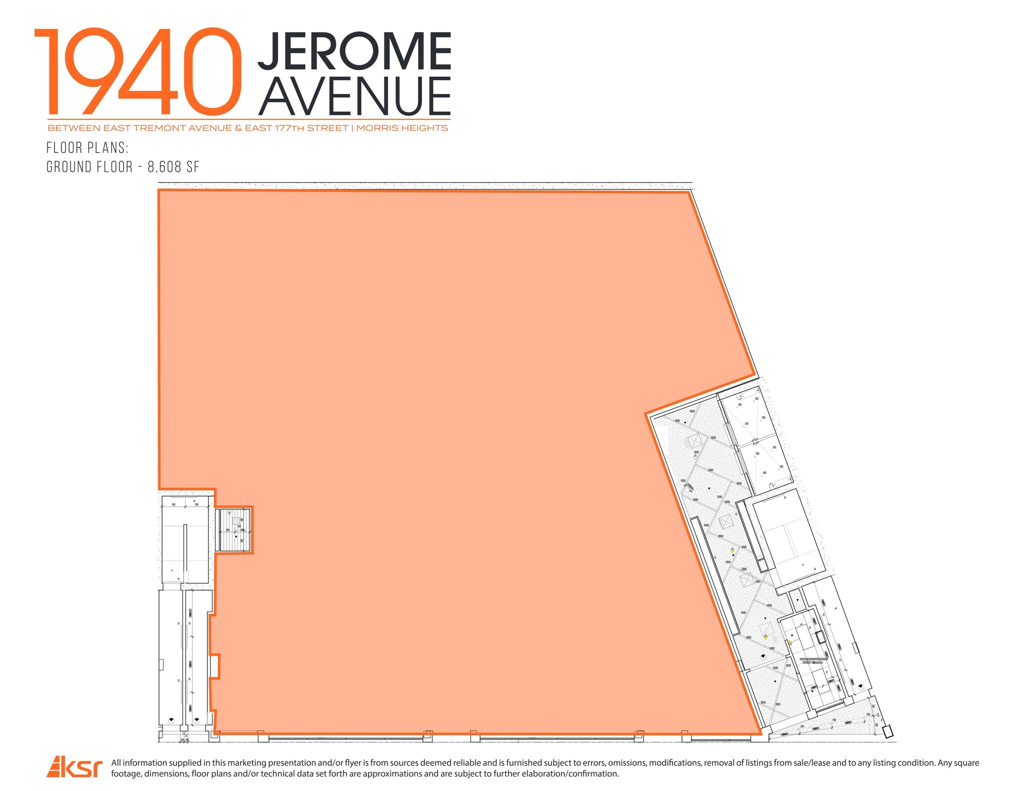 1940 Jerome Ave, Bronx, NY à louer Plan de site- Image 1 de 5