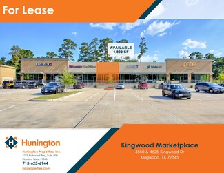 More details for 4550 & 4625 Kingwood Dr, Kingwood, TX - Retail for Lease