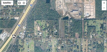 13309 13th St, Splendora, TX - Aerial  map view - Image1