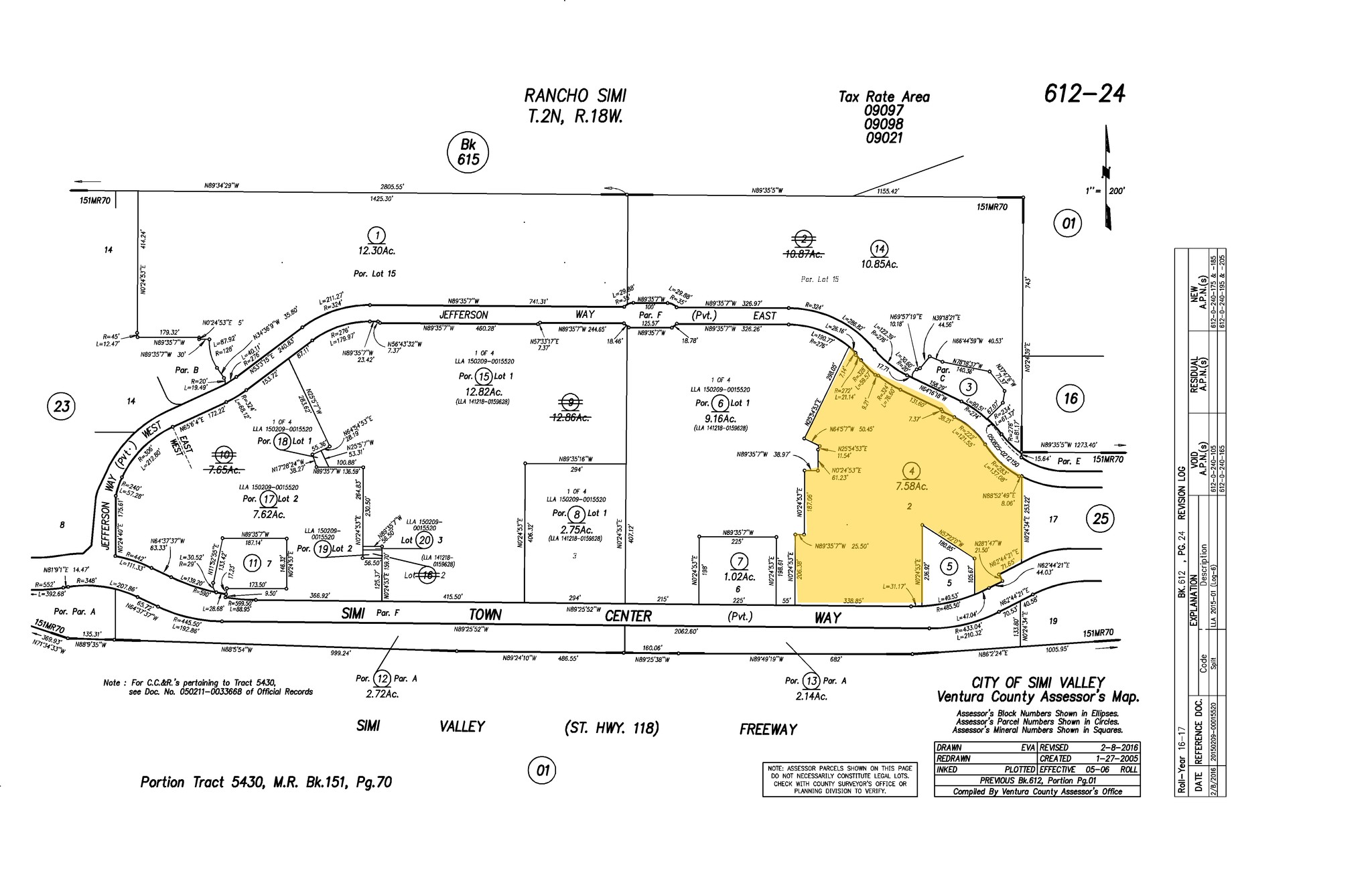 1475 Simi Town Center Way, Simi Valley, CA à vendre Plan cadastral- Image 1 de 1