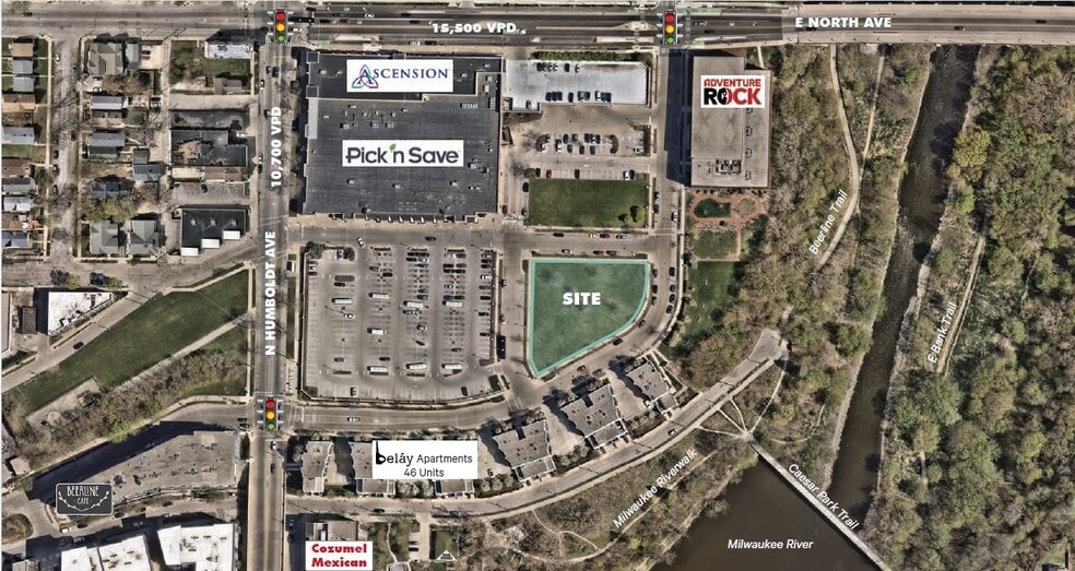 2175 Commerce St, Milwaukee, WI for sale - Aerial - Image 1 of 2